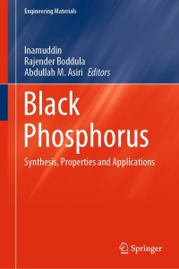 Cover image: Black Phosphorus 9783030295547