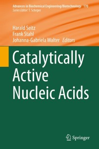 Imagen de portada: Catalytically Active Nucleic Acids 9783030296452