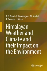 表紙画像: Himalayan Weather and Climate and their Impact on the Environment 9783030296834