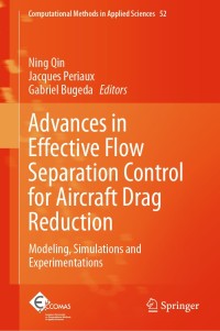 صورة الغلاف: Advances in Effective Flow Separation Control for Aircraft Drag Reduction 9783030296872