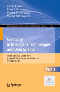 Cover image: Creativity in Intelligent Technologies and Data Science 9783030297428