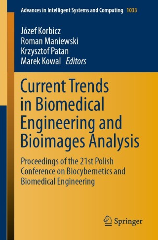 Cover image: Current Trends in Biomedical Engineering and Bioimages Analysis 9783030298845