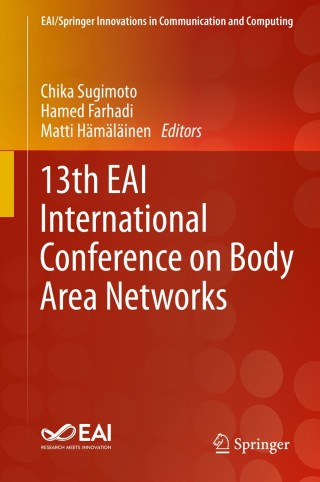 Cover image: 13th EAI International Conference on Body Area Networks 1st edition 9783030298968
