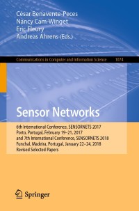 صورة الغلاف: Sensor Networks 9783030301095