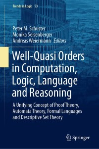 Cover image: Well-Quasi Orders in Computation, Logic, Language and Reasoning 9783030302283