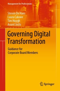 Cover image: Governing Digital Transformation 9783030302665
