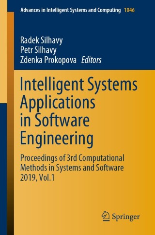 Cover image: Intelligent Systems Applications in Software Engineering 9783030303280