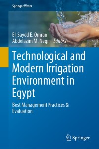 Cover image: Technological and Modern Irrigation Environment in Egypt 1st edition 9783030303747