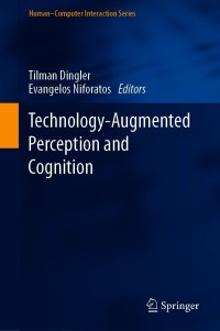 Imagen de portada: Technology-Augmented Perception and Cognition 9783030304560