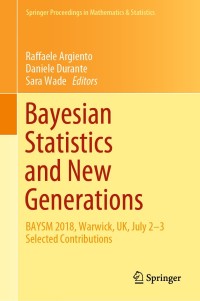Cover image: Bayesian Statistics and New Generations 9783030306106
