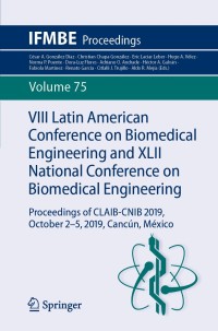 Omslagafbeelding: VIII Latin American Conference on Biomedical Engineering and XLII National Conference on Biomedical Engineering 9783030306472