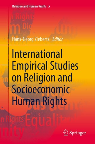 Cover image: International Empirical Studies on Religion and Socioeconomic Human Rights 1st edition 9783030309336