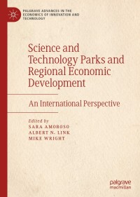Cover image: Science and Technology Parks and Regional Economic Development 9783030309626
