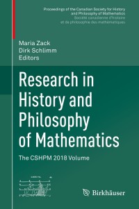 صورة الغلاف: Research in History and Philosophy of Mathematics 9783030311964