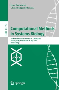 Cover image: Computational Methods in Systems Biology 9783030313036
