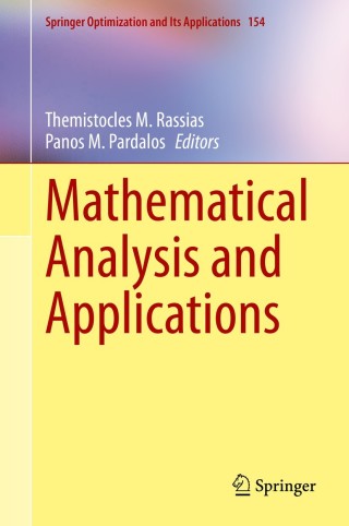 صورة الغلاف: Mathematical Analysis and Applications 9783030313388