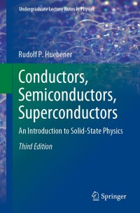 Cover image: Conductors, Semiconductors, Superconductors 3rd edition 9783030314194