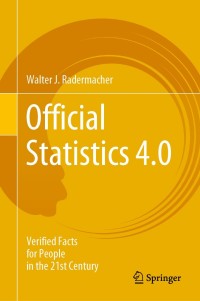 Cover image: Official Statistics 4.0 9783030314910