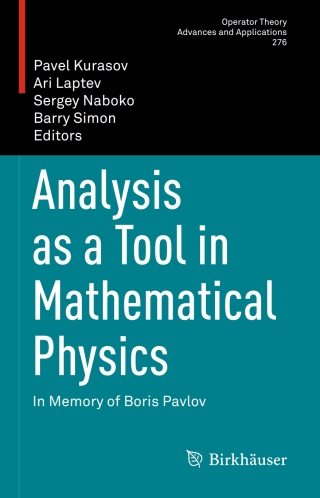 Cover image: Analysis as a Tool in Mathematical Physics 1st edition 9783030315306