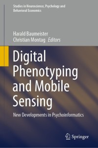 Cover image: Digital Phenotyping and Mobile Sensing 9783030316198