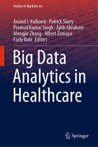 Imagen de portada: Big Data Analytics in Healthcare 9783030316716