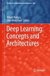 Imagen de portada: Deep Learning: Concepts and Architectures 9783030317553