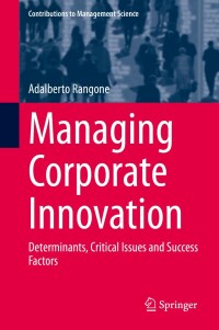 Imagen de portada: Managing Corporate Innovation 9783030317676
