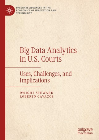 Cover image: Big Data Analytics in U.S. Courts 9783030317799