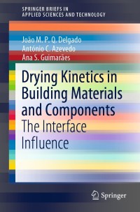 Imagen de portada: Drying Kinetics in Building Materials and Components 9783030318598