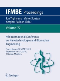 Immagine di copertina: 4th International Conference on Nanotechnologies and Biomedical Engineering 9783030318659