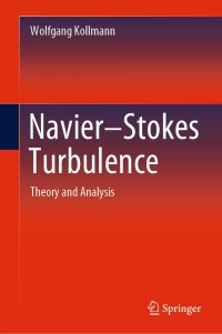 Titelbild: Navier-Stokes Turbulence 9783030318680