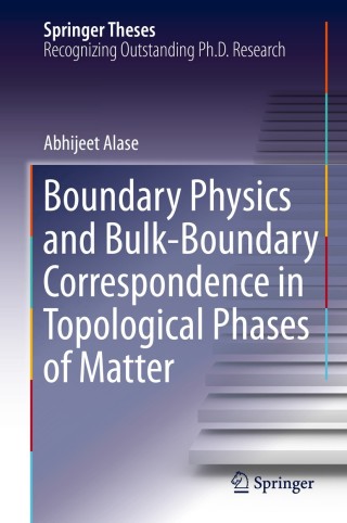 Imagen de portada: Boundary Physics and Bulk-Boundary Correspondence in Topological Phases of Matter 9783030319595