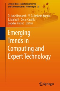 Immagine di copertina: Emerging Trends in Computing and Expert Technology 9783030321499