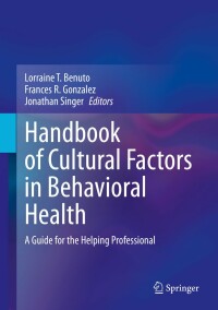 Cover image: Handbook of Cultural Factors in Behavioral Health 1st edition 9783030322281