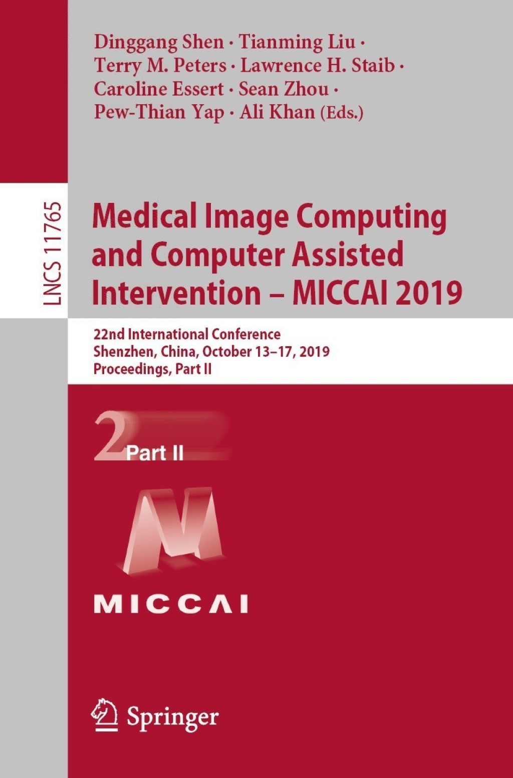 ISBN 9783030322441 product image for Medical Image Computing and Computer Assisted Intervention – MICCAI 2019 (eBook  | upcitemdb.com