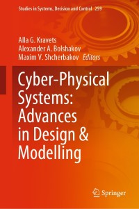 Cover image: Cyber-Physical Systems: Advances in Design & Modelling 9783030325787