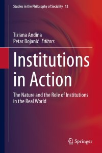 Cover image: Institutions in Action 1st edition 9783030326173