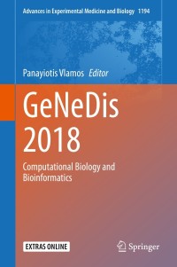 Imagen de portada: GeNeDis 2018 1st edition 9783030326210