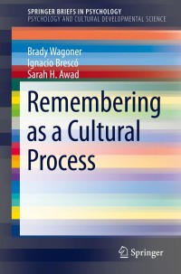 Cover image: Remembering as a Cultural Process 9783030326401