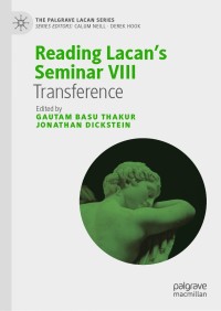 Cover image: Reading Lacan’s Seminar VIII 1st edition 9783030327415