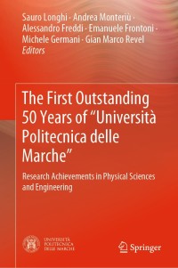 Omslagafbeelding: The First Outstanding 50 Years of “Università Politecnica delle Marche” 9783030327613
