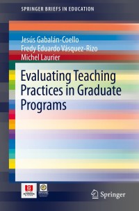Titelbild: Evaluating Teaching Practices in Graduate Programs 9783030328450