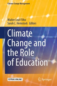 Imagen de portada: Climate Change and the Role of Education 9783030328979