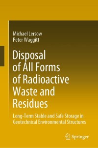 Cover image: Disposal of All Forms of Radioactive Waste and Residues 9783030329099