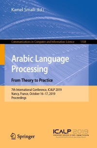 Imagen de portada: Arabic Language Processing: From Theory to Practice 9783030329587
