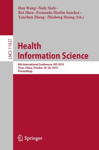 Cover image: Health Information Science 9783030329617