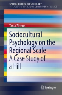 Cover image: Sociocultural Psychology on the Regional Scale 9783030330651