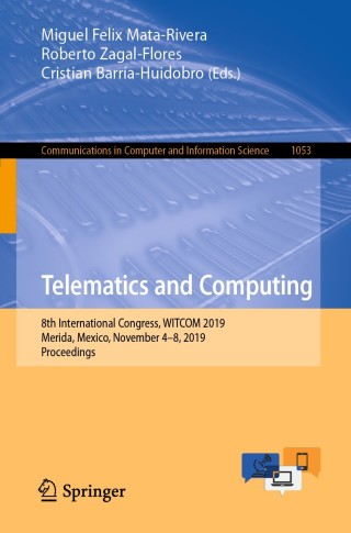 Cover image: Telematics and Computing 9783030332280