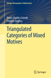 Cover image: Triangulated Categories of Mixed Motives 9783030332419