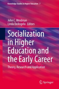 Cover image: Socialization in Higher Education and the Early Career 1st edition 9783030333492